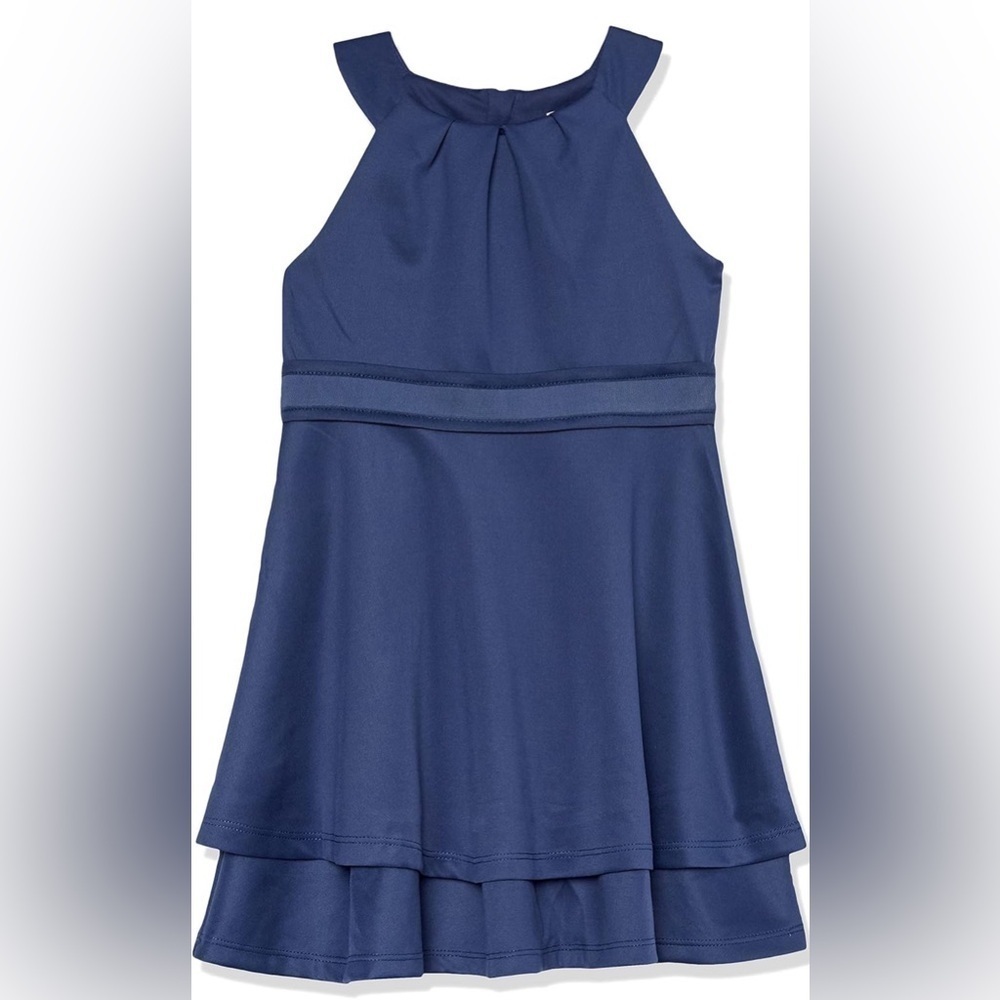Calvin Klein - Girl’s Dress - Navy - Nwt - Wedding - Size 14 - Circle Neck
